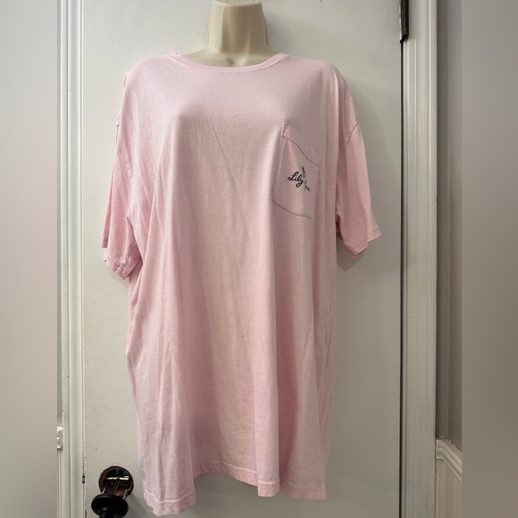 Lily Grace Pregame or Bust Graphic T-Shirt, Pink Tailgate Theme Size XL - Picture 2 of 12